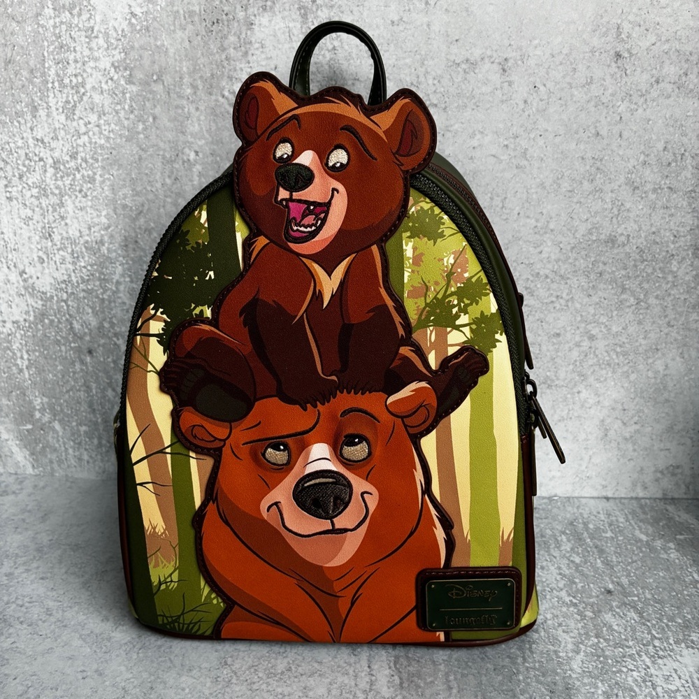 Loungefly Disney Brother Bear Koda & Kenai Mini Backpack - Picture 13 of 13